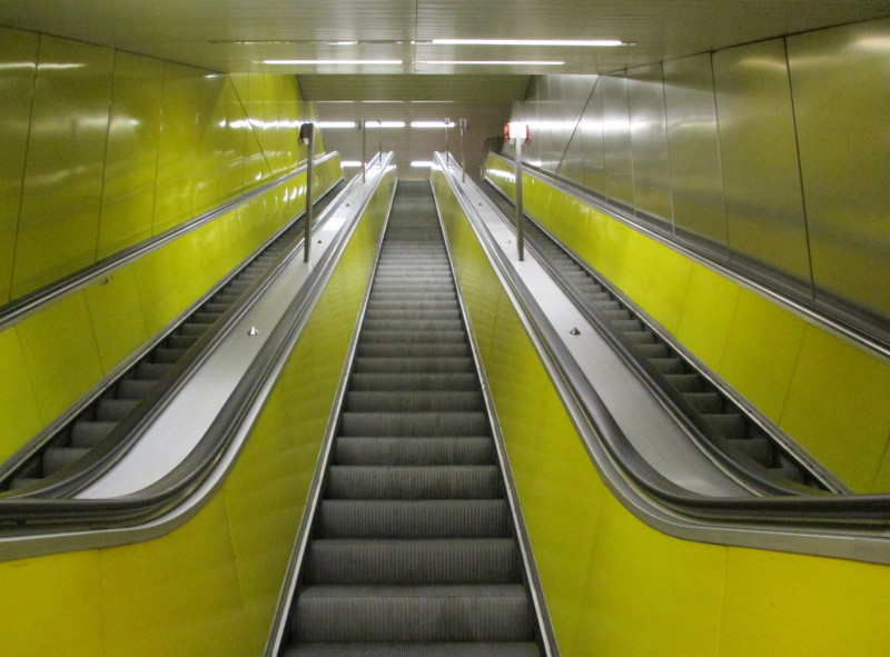 Rolltreppe